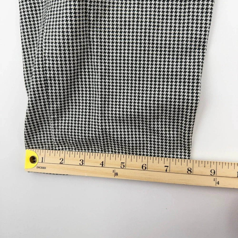 Chefwear Mens Houndstooth Cargo Chef Pants Black White Check CW3200 Size M